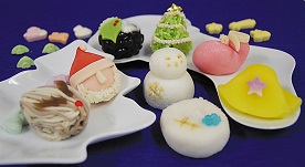 今年も「和菓子DEクリスマス」
